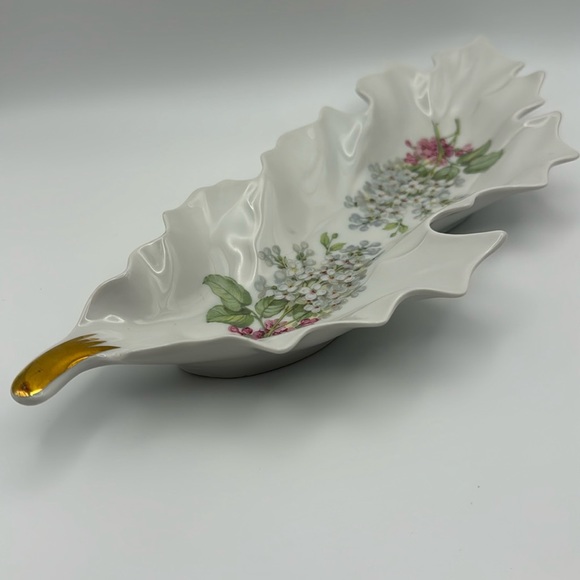 Elegant Vintage Bavarian Candy Dish or Jewelry Dish. - Picture 2 of 6